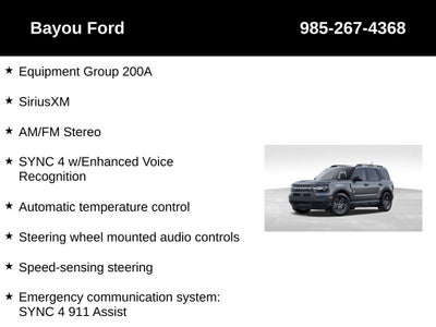 2025 Ford Bronco Sport Big Bend 200A