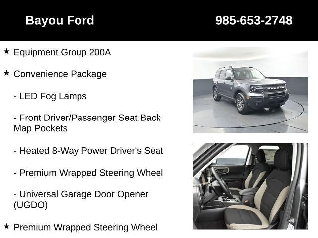 2025 Ford Bronco Sport Big Bend 200A