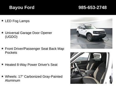 2025 Ford Bronco Sport Big Bend 200A