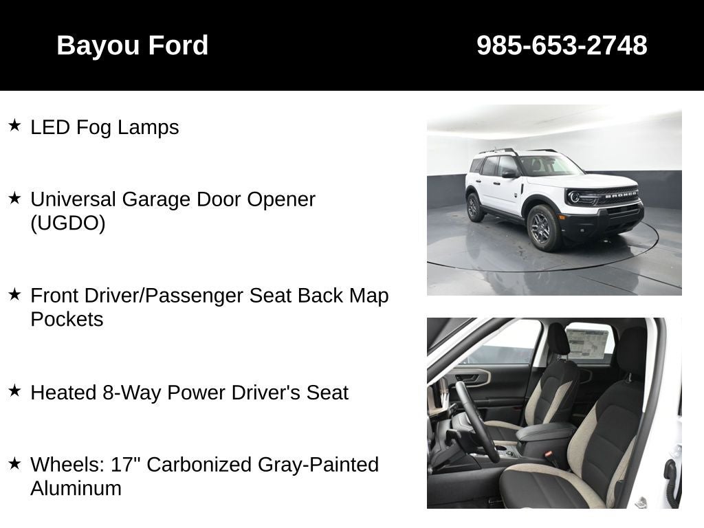 2025 Ford Bronco Sport Big Bend 200A