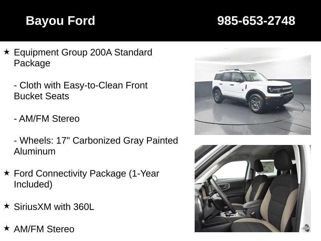 2026 Ford Bronco Sport Big Bend 200A