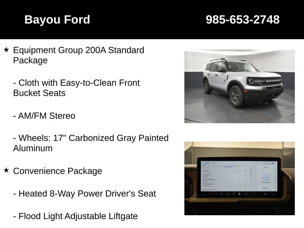 2026 Ford Bronco Sport Big Bend