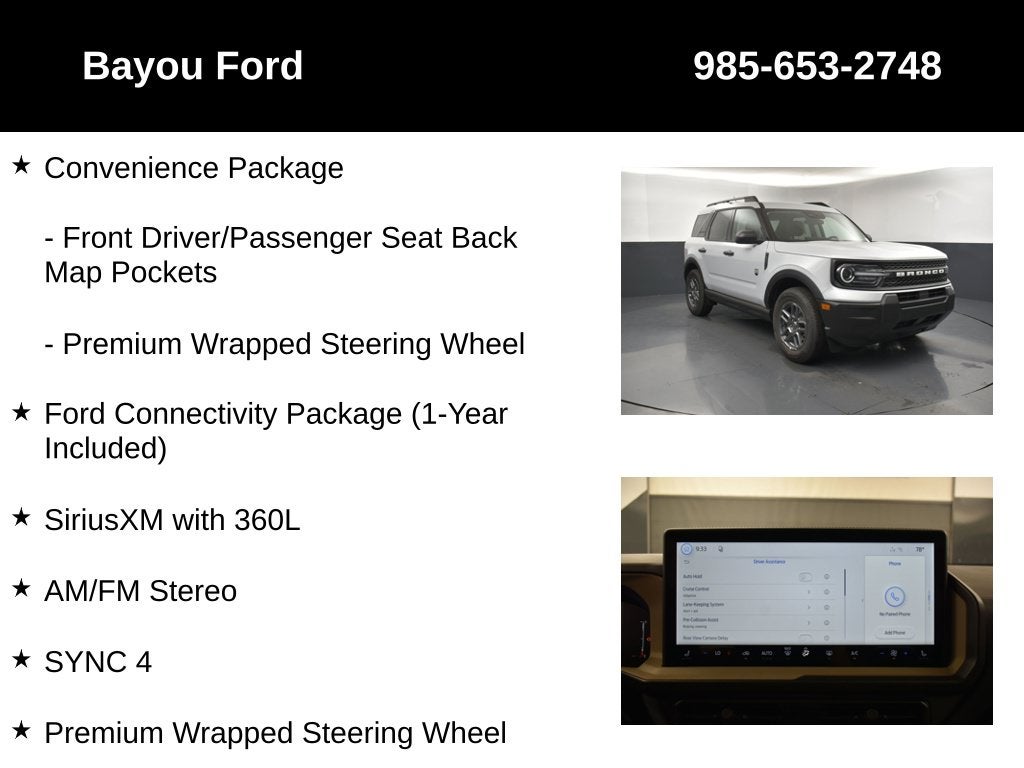 2026 Ford Bronco Sport Big Bend
