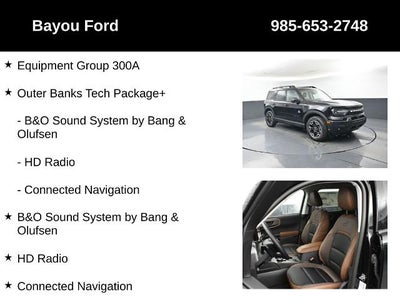 2025 Ford Bronco Sport Outer Banks 300A