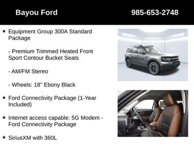 2026 Ford Bronco Sport Outer Banks 300A