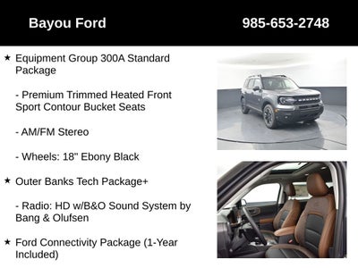 2026 Ford Bronco Sport Outer Banks 300A