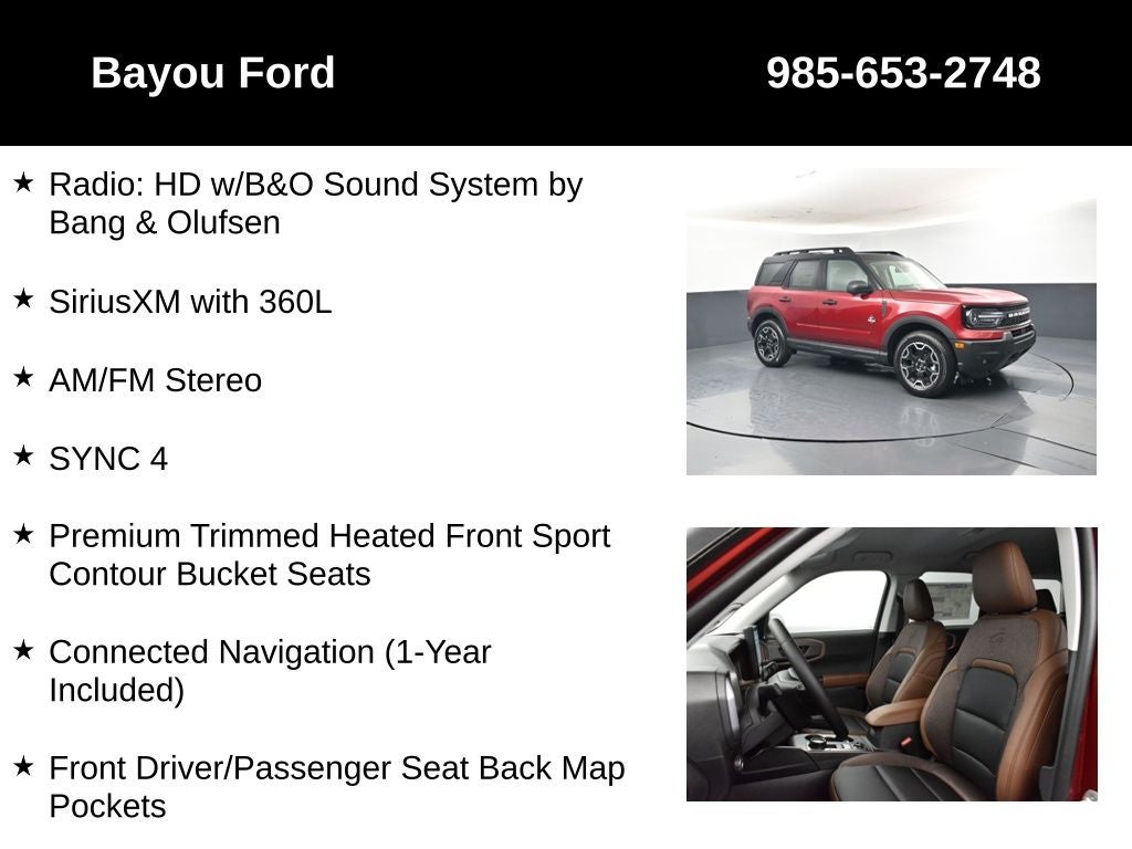 2026 Ford Bronco Sport Outer Banks 300A