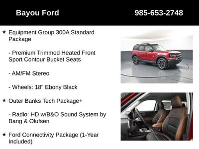 2026 Ford Bronco Sport Outer Banks 300A