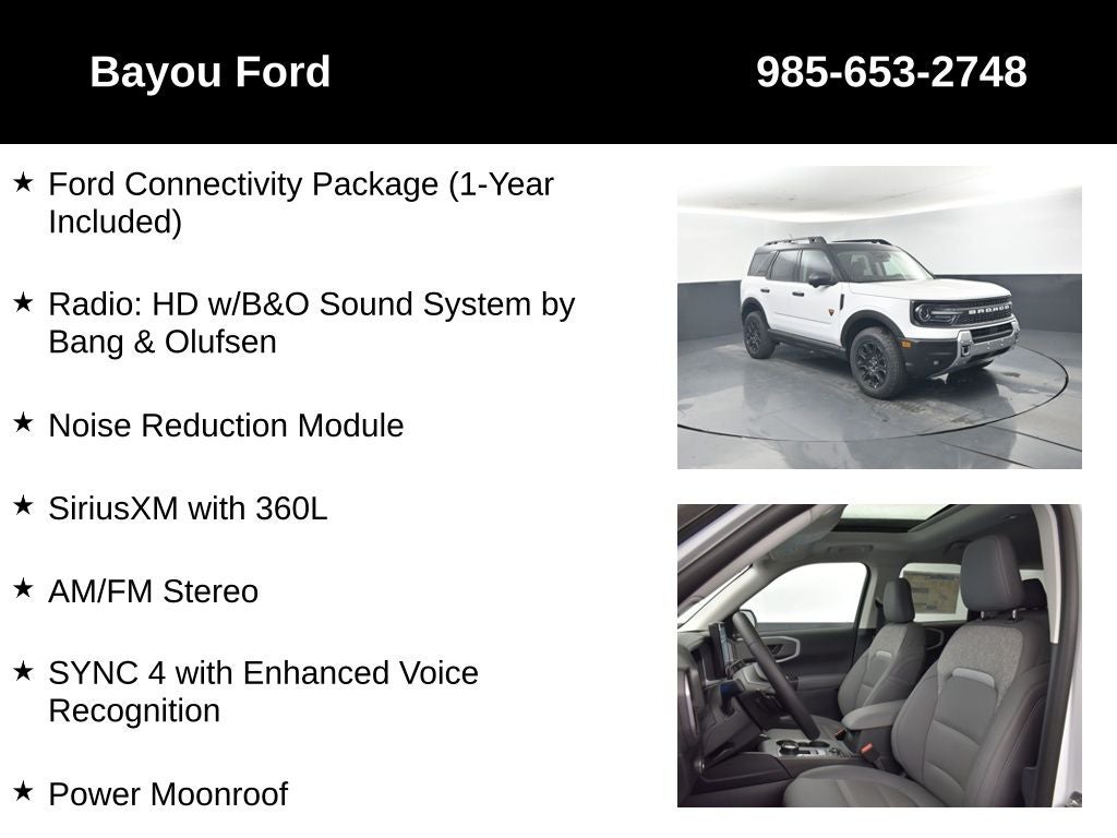 2026 Ford Bronco Sport Badlands 400A