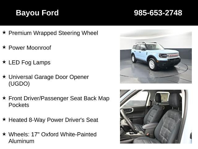 2025 Ford Bronco Sport Heritage 250A