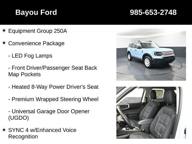 2025 Ford Bronco Sport Heritage 250A