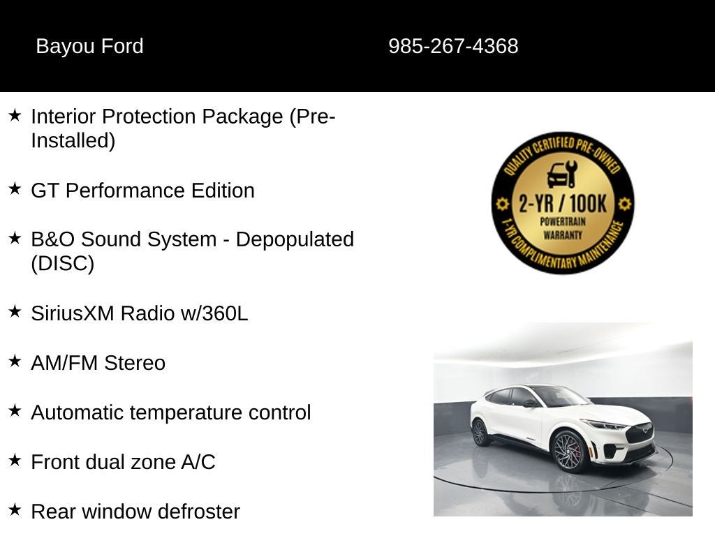 2023 Ford Mustang Mach-E GT