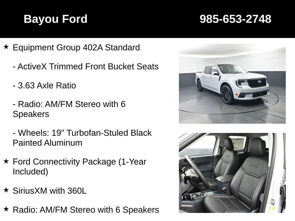 2026 Ford Maverick Lobo Standard 402A