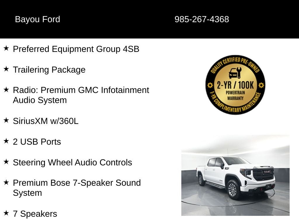 2022 GMC Sierra 1500 AT4